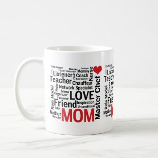 Mother's Day Amazing Multi-talented Super Mom Coffee Mugs