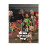 Mother's Day at the Beach Post Cards