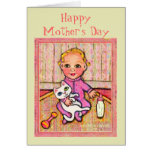 Mother's Day Baby Girl Greeting Card