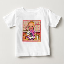 Mother's Day Baby Girl T-Shirt by jamiecreates1 Mother's Day Baby Girl T-Shirt