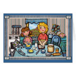 Mother's Day Baking Greeting Card