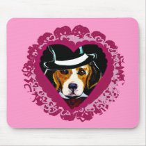 Mothers day Beagle Mouse Mat
