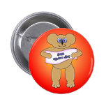 Mothers Day Bear Pin