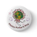 Mother's Day bouquet buttons
