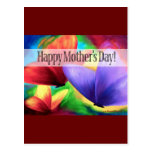 Mother's Day Butterflies Art - Multi Postcards