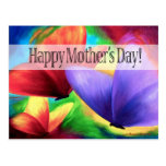 Mother's Day Butterflies Art - Multi Postcards