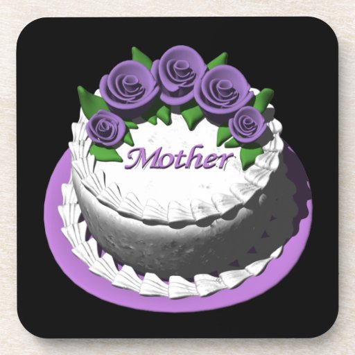 Mothers Day Cake Coaster