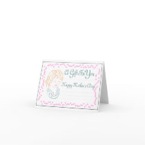 Mother's Day Cameo Gift Card by imagefactory Mother's Day Cameo Gift Card