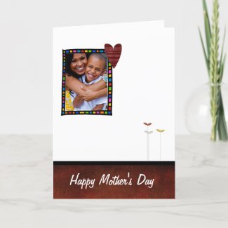 Mother's day card card