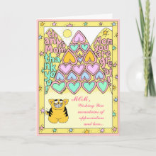 Mother's Day Card - Mountains of appreciation and love for all she's done!