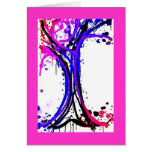 Mother's Day card- abstract tree