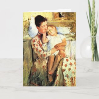 Mother's Day Card - Artist: Mary Cassatt card