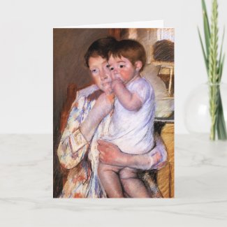 Mother's Day Card - Mary Cassatt card