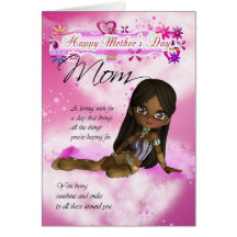 Mother's Day Card, Moonies Cutie Pie collection