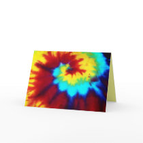 Mother's Day Card-Tie Dye Look cards