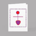 Mother's Day Card with Goddess Glyph by JudithLaura Mother's Day Card with Goddess Glyph