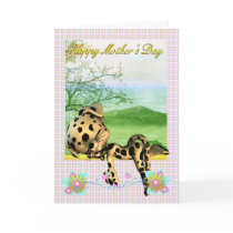 Mother's Day Card, with little Dalmatian dog