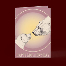 Mother's Day Cards Polar Bear Greeting Card cards