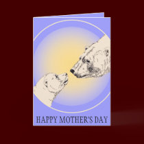 Mother's Day Cards Polar Bear Greeting Card cards