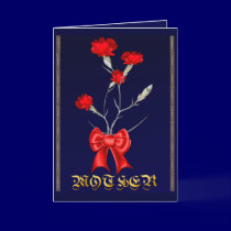 Mother's Day Carnations Card