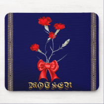 Mother's Day Carnations Mousepad