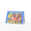Mother's Day Cat & Dog Greeting Card card