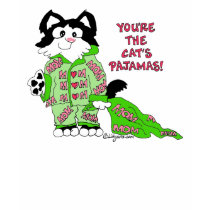 Mother's Day Cat's Pajamas T-Shirt by zooogle Mother's Day Cat's Pajamas T-Shirt