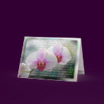 Mother's Day Christian Orchids Card