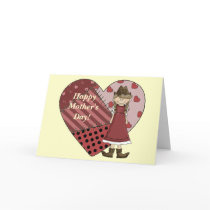 Mother's Day Cowgirl Heart - Western Greeting Cards