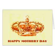 Mother's Day Crown Card cards