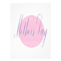 Mothers Day Custom Announcement