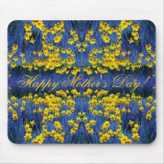 Mother's Day Daffodil Spring Fantasy mousepad