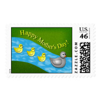 Mother's Day Duck and Ducklings stamps