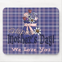 Mother's Day Floral Mouse Pads