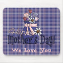 Mother's Day Floral mousepad