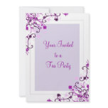 Mothers Day-floral Personalized Invitations