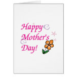 Mothers Day Flower Card