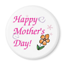 Mothers Day Flower magnets by Eholidayz Mothers Day Flower magnets