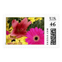 mother's day flowers stamp