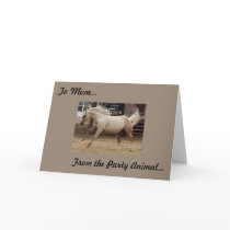 Mother's Day - From Party Animal Greeting Card