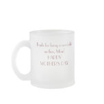 MOTHER'S DAY FROSTED CANDLE HOLDER / mugs