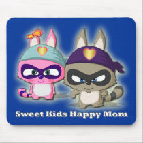 Mother's Day Gift Cute Cartoon Funny Mousepad mousepads