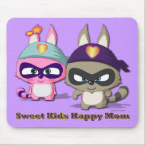 Mother's Day Gift Cute Cartoon Funny Mousepad mousepads