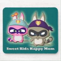 Mother's Day Gift Cute Cartoon Funny Mousepad mousepads