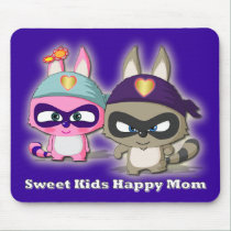 Mother's Day Gift Cute Cartoon Funny Mousepad mousepads