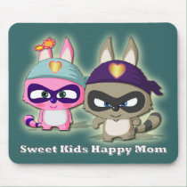 Mother's Day Gift Cute Cartoon Funny Mousepad mousepads