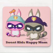 Mother's Day Gift Cute Cartoon Funny Mousepad mousepads