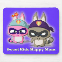 Mother's Day Gift Cute Cartoon Funny Mousepad mousepads