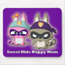 Mother's Day Gift Cute Cartoon Funny Mousepad mousepads