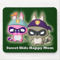 Mother's Day Gift Cute Cartoon Funny Mousepad mousepads